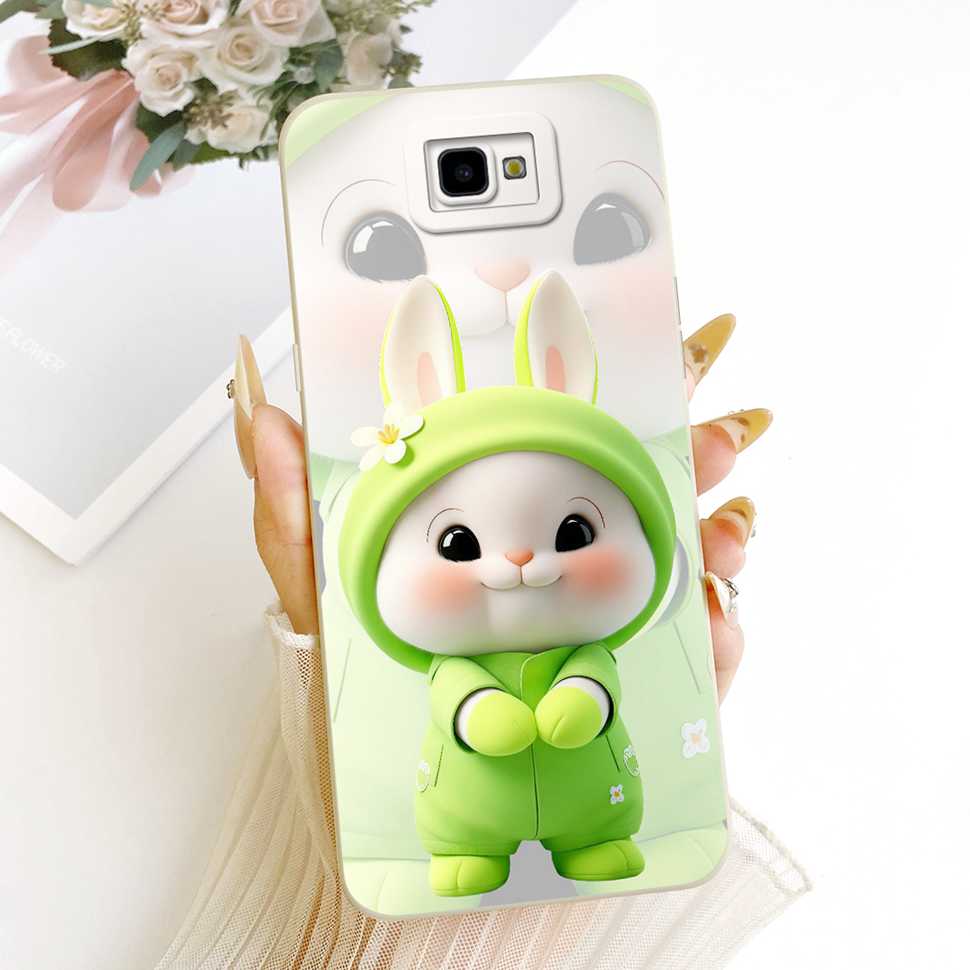 For Samsung Galaxy J4+ Case Sweet Cute Cat Pattern Cover For Samsung J 4 J4 Plus Silicone Soft Cases ShockProof Bumpers