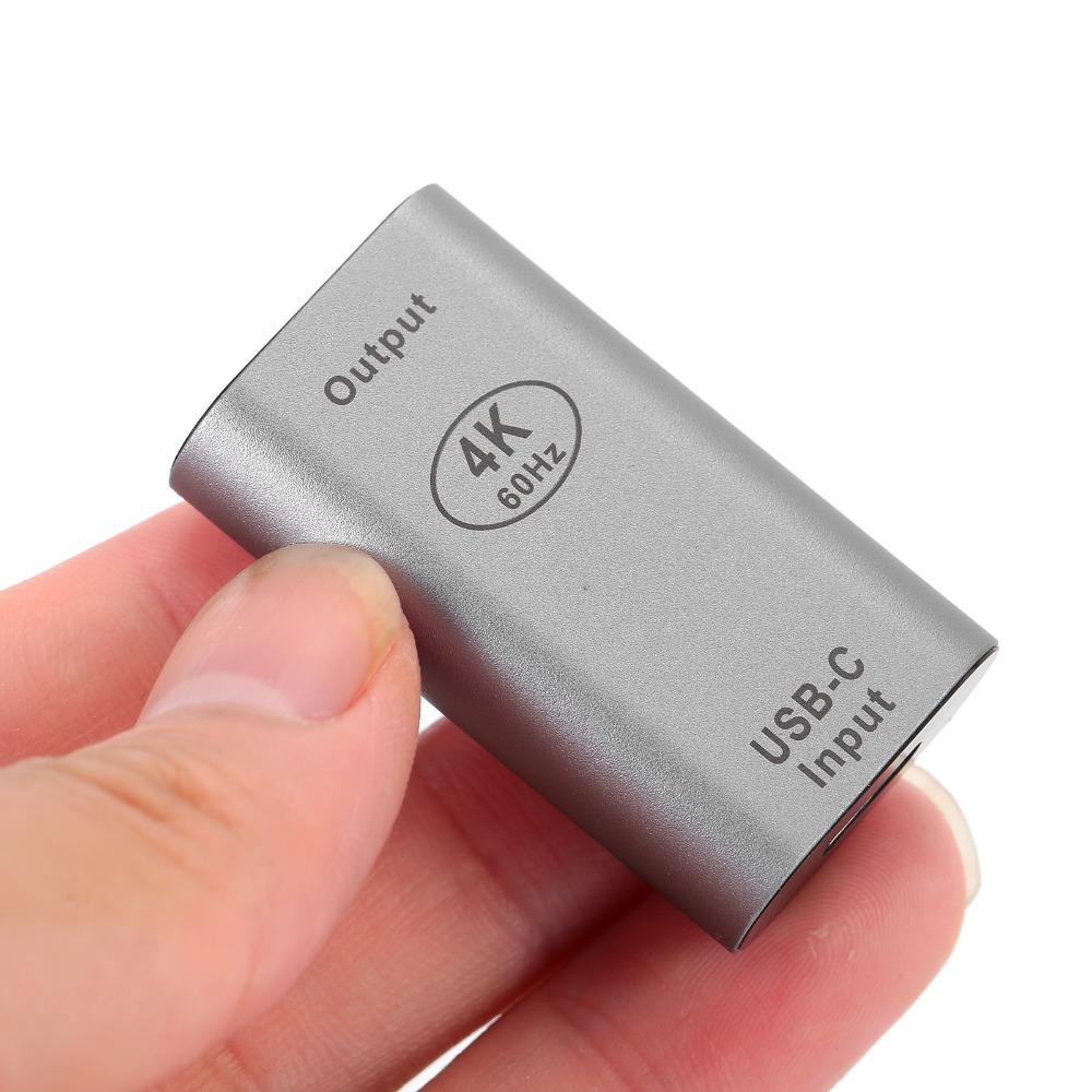 4K 60Hz Samice na Samici Adaptér Plug and Play USB C na HD Převodník Pro Android Zařízení
