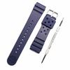 Band Belt 22mm Urethane Genuine Diver Replacement Navy RS04K22NY2 Set Includes Simple Instructions for Removing Spring Bars