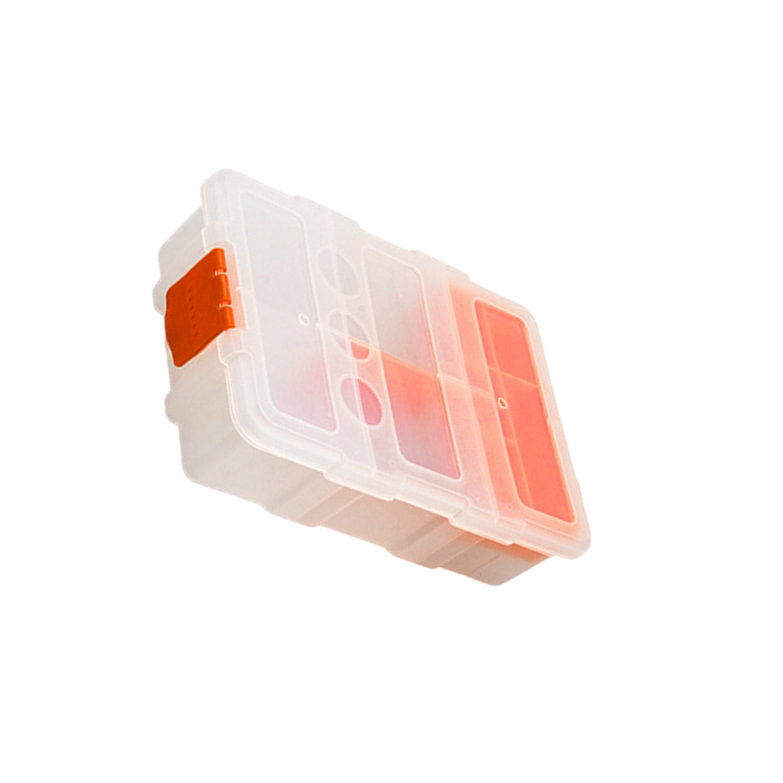 Органайзеры для мелких деталей Ящик для хранения фурнитуры с крышкой Органайзер для фурнитуры Ящик для сортировки винтов и гаек 256