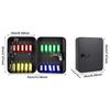 Combination Key Cabinet 20 Key Hooks Key Box Wall Mounted with Key/Code Lock Locking Key Organizer Key Cabinet Security Lock Box