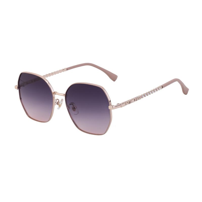 Polarized Sunglasses Women'S High-End Pearl Sunglasses Women'S Tide Xiaoxiangfeng Outdoor Glasses