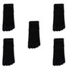 5 Pairs Spring Summer Women Socks Soft Mesh Breathable Cotton Sweat Absorbent Five Finger Socks Outdoor Sports Split Toe Socks