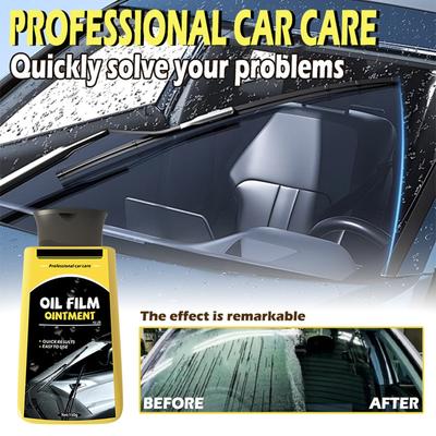 Car Oil Film Paste Windshield Removal Paste Descaling Glass Strong Cleaning Milk 150g