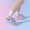 Colorful Rainbow Straps Cartoon Clogs for Kids - Cute Outdoor Sandals for Boys & Girls