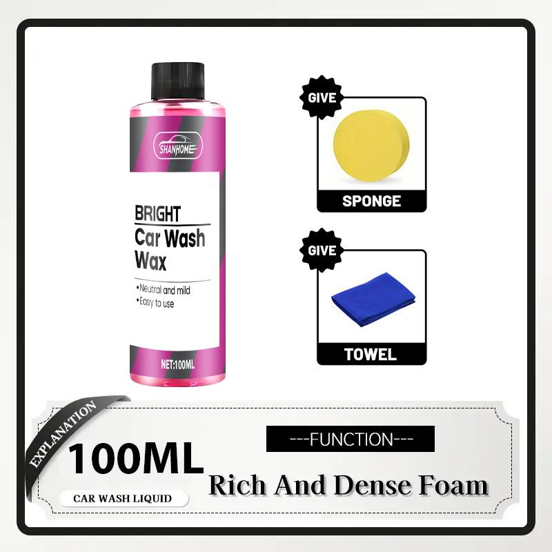 Pink Foaming Extreme Bodywash & Wax Foaming Car Wash Soap, Works with Foam Cannons/Guns or Bucket Washes For Cars, Trucks