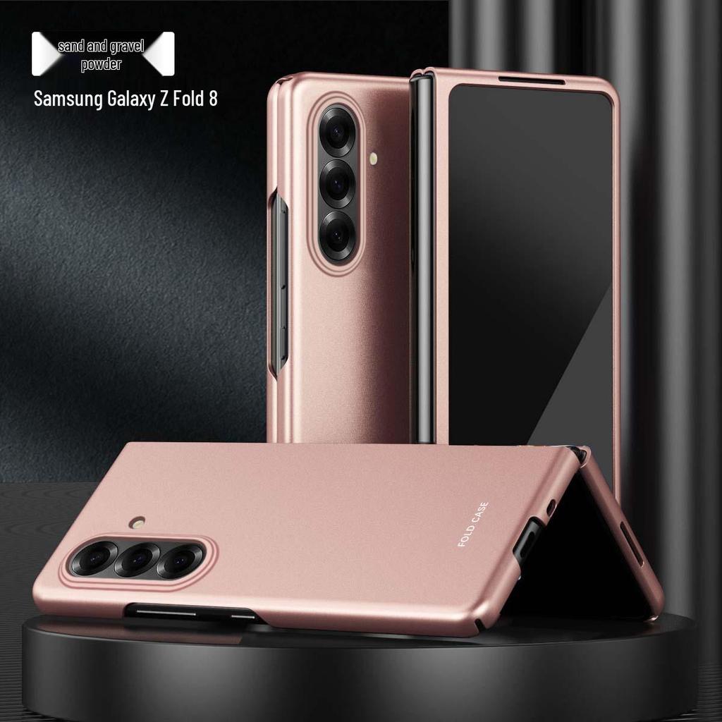 Compatible Samsung ZFOLD/ZSFLIP Magnetic Frosted Foldable Phone Case Skin-feel W25/24 Set