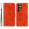 Magnetic Wallet Case For Samsung Galaxy S26 S25 S24 S23 S22 S21 S20 S10 S9 S8 FE Plus S7 Edge Note 20 Ultra Flip Cover Butterfly