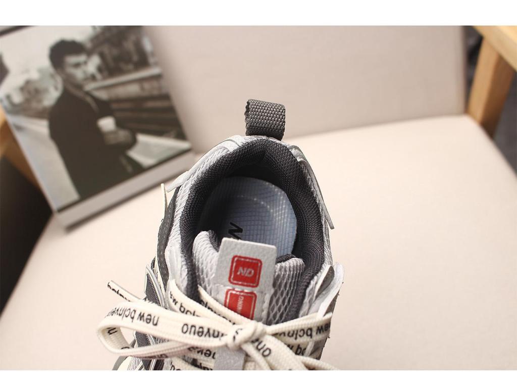 Sneakers da Papà Traspiranti in Rete per Bambini Primavera/Autunno 2026, Sportive Leggere per Ragazzi e Ragazze, Scarpe Casual Medie/Grandi.