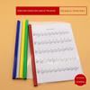 Thickened Slide Grip Report Cover A4 Bar File Folder Book Cover Transparent Folder Insert File Info Booklet Large Capacity