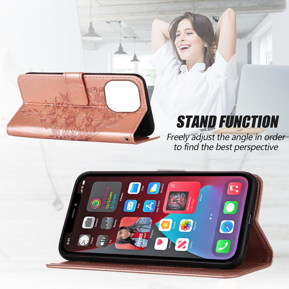 Wallet Bags Butterfly Flip Cover Flower Magnetic Leather Phone Case For Motorola Moto G77 G67 G57 G17 G06 G86 G15 Power G56 G05