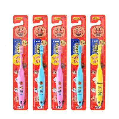 Lion Kids' Anpanman Soft Bristle Toothbrush