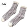 Warm Winter Gift for Women Thickened Plush Socks Women Soft Coral Fleece Slipper with Velvet Towel Bottom Cushioning Thermal Floor Autumn