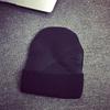 Head-Turning Wool Knit Beanie with Wear-Resistant Mesh for Autumn/Winter Hip Hop Street Dance