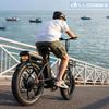 Allgobike AC20 Elektrische Fiets 250W Motor 20" Band Stadsverkeer Elektrische Fiets 48V 20Ah LED Display Maximaal Bereik 60Km 7 Versnellingen Maximaal Laadvermogen 120Kg