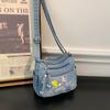 Bestickte Handytasche Jeans-Tasche Damen Umhängetasche