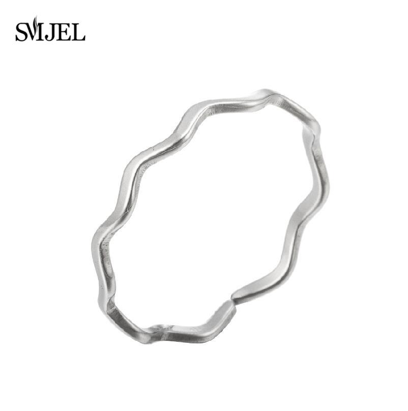 Simple Spinner Round Ring For Men Stress Release Accessory Classic Stainless Steel Wedding Band Casual Sport Jewelry