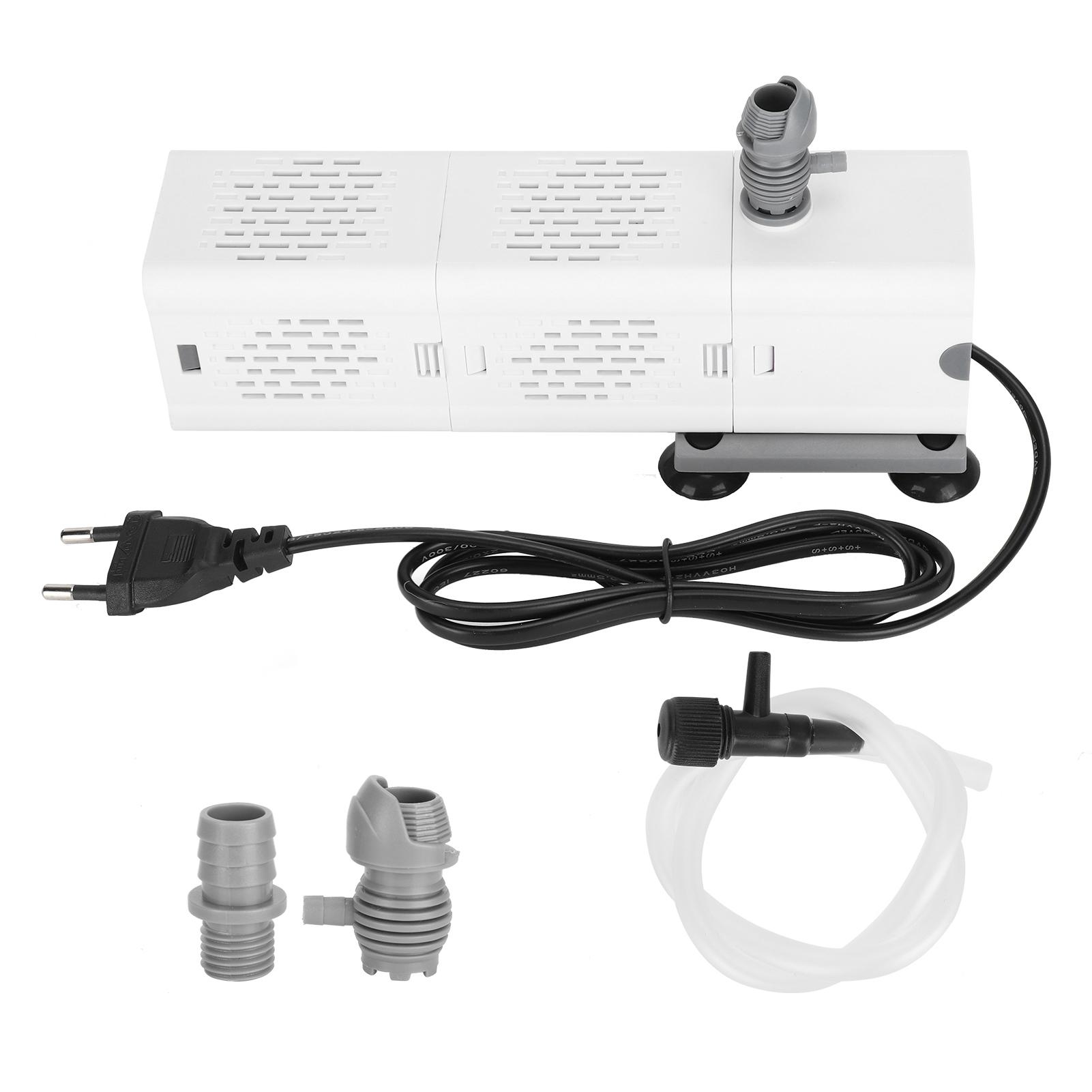 

ZYN61 Встроенный фильтр для аквариума, погружной тихий аквариумный фильтр, коробка с водяным насосом