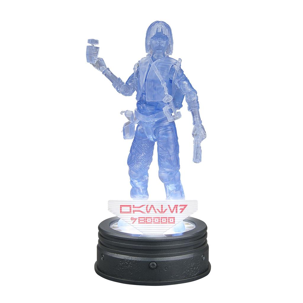 Star Wars Black Series Holocom Collection OSHA Aniseya Collectible Action Figure with Holopack 6-Inch Light-Up