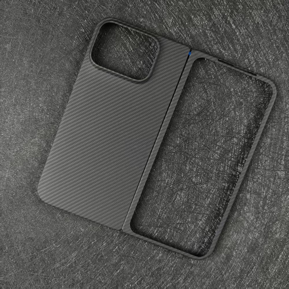 Real Carbon Case for Google Pixel 10 Pro Fold Ultra-thin Aramid Fiber Phone Cover for Pixel 10 Pro Fold Carbon Case