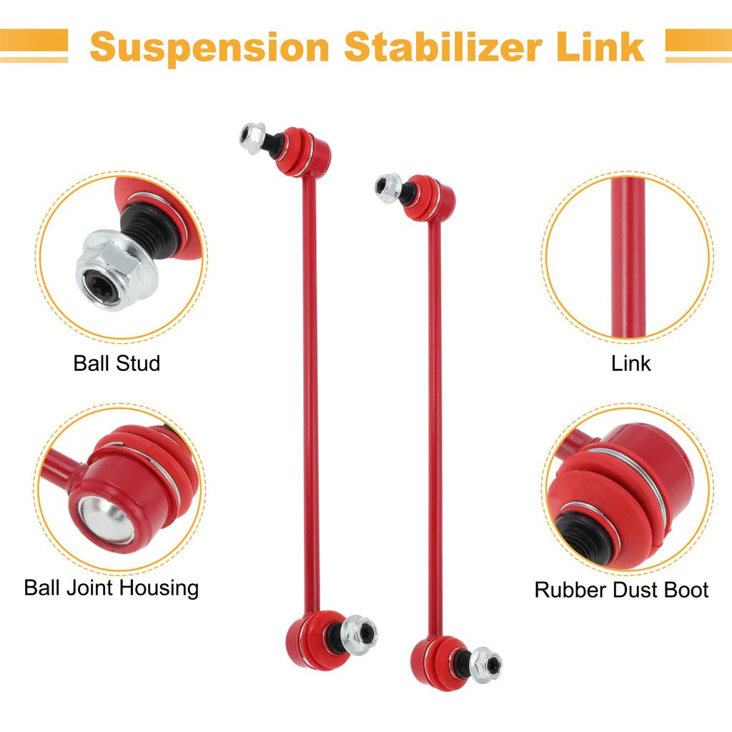 X Autohaux No.K80478 2pcs Front Sway Bar Links for VW Jetta Golf Beetle CC Tiguan Golf