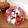 Shih Tzu Pattern, Automatic Folding Umbrella, Portable and Foldable Design, 8 Ribs, a Christmas or Birthday Gift.