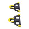 Bicycle Cleats Quick Locking Plate Anti Slip Road Bike Pedal Replacement Cleats for 3 Hole Shoe