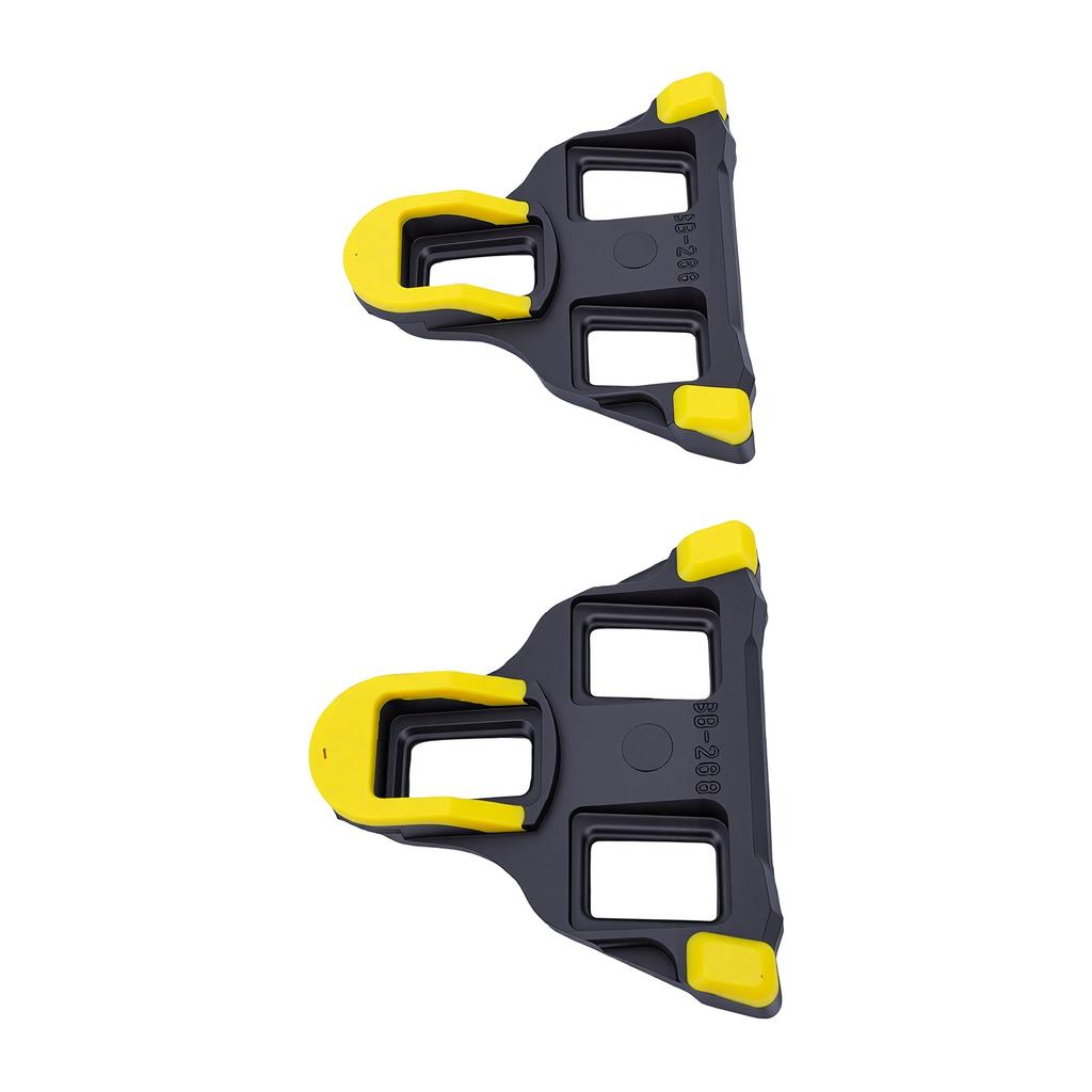 Bicycle Cleats Quick Locking Plate Anti Slip Road Bike Pedal Replacement Cleats for 3 Hole Shoe