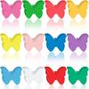 Tellingyou 200 Pcs Paper Butterfly Cutouts 6'' Large Colorful Butterfly Bulletin Board Cutouts Spring Classroom Decoration for Teachers DIY Craft