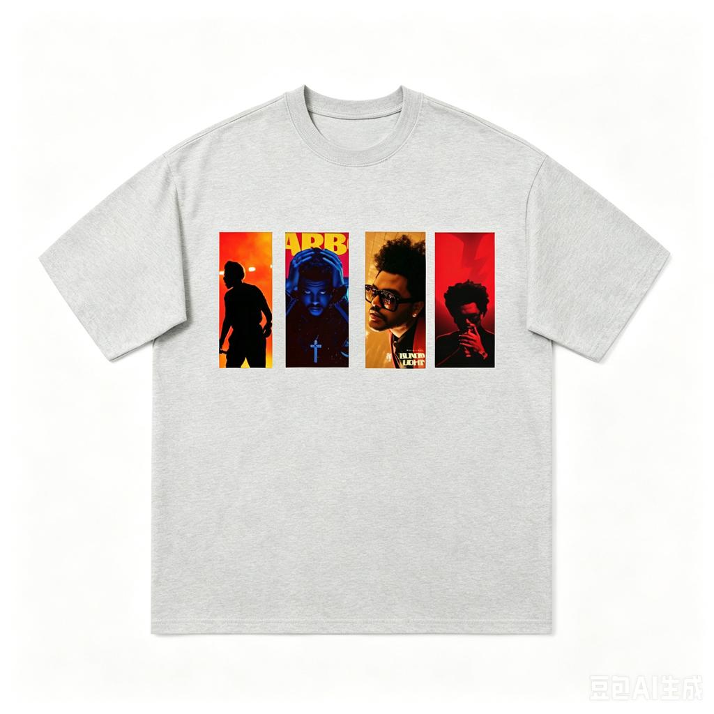 Americanstyle rap hiphop rock band shortnecked shortsleeved Tshirt highquality shortsleeved shirt street style