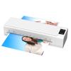 Desktop Laminator Machine Set A3 Size Multifunctional Hot and Cold Lamination 2 Roller System 12.5 Inches Max Width