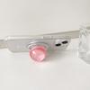 Solid Color Crystal Ball Mobile Phone Airbag Bracket Magnetic Suction Magsafe Retractable Wind Spherical Desktop Bracket