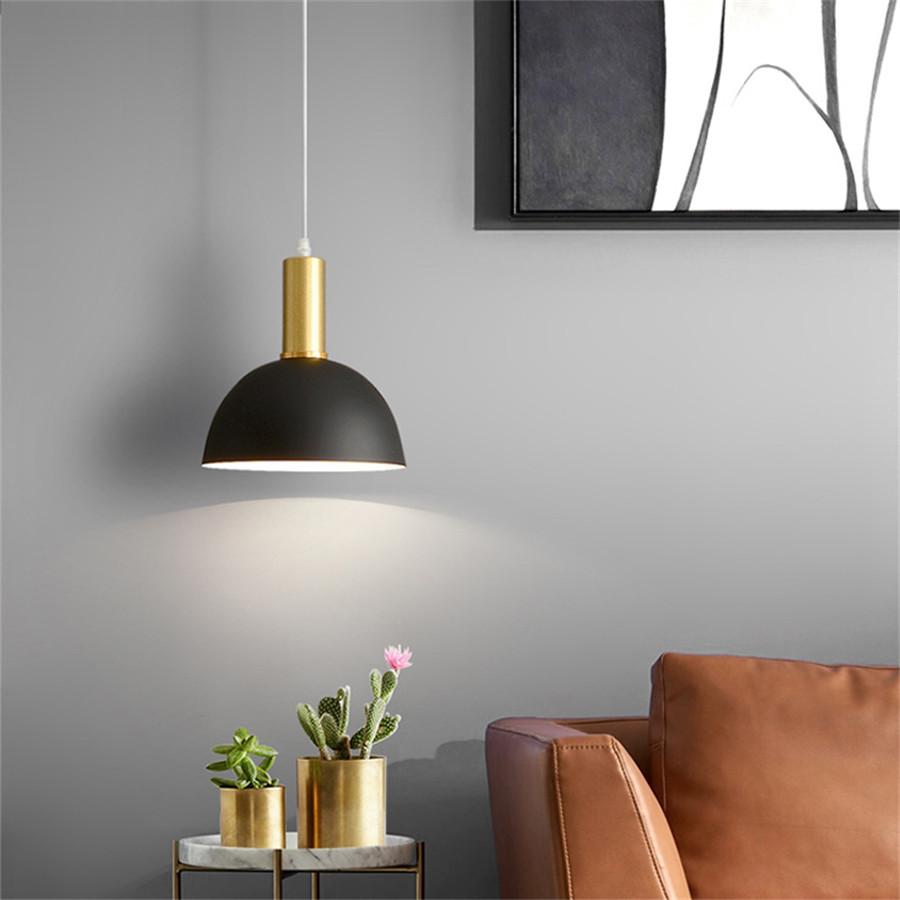 Thrisdar Modern Iron Led Pendant Light E27 Bedside Bedroom Bar Hanging Lamp kitchen Restaurant Dining room Pendant Lamp