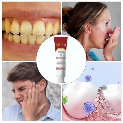 Breathe - Fresh Toothpaste - Probiotic Teeth Cleaning Gel | Whitening Gel Against Bad Breath | Dental Treatment for Fresh Breath, Healthy Teeth, and P