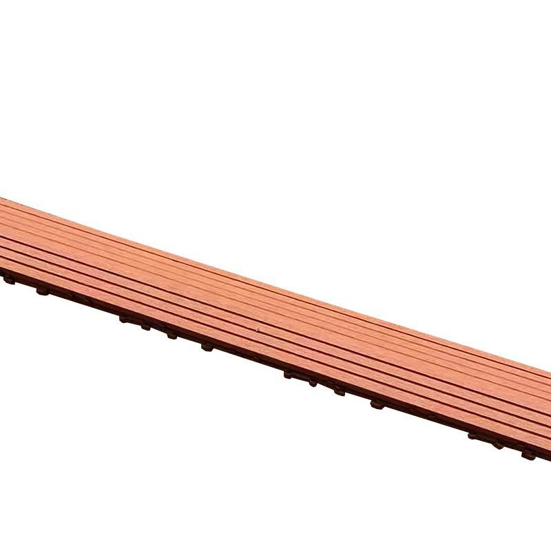 Wasserdichte, wartungsfreie WPC-Terrassendielen für Terrassen, Gärten und Balkone - Selbstverlegend und korrosionsbeständig