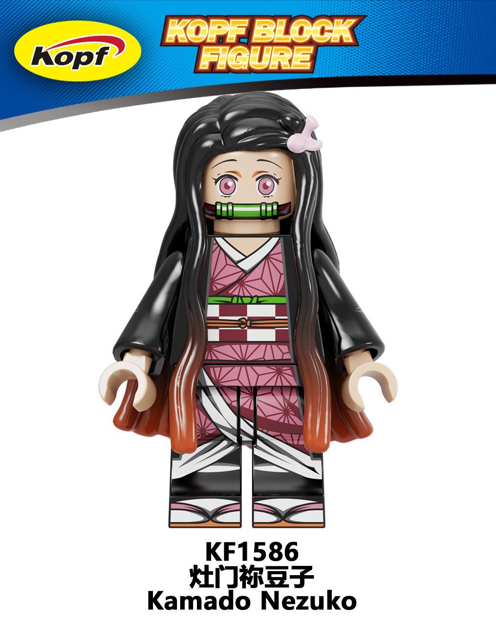 

Wm6116 Ghost Destroyer Blade Building Block Миниатюрные Маленькие Частицы Собранные Игрушки Сумка Один The height of the figurine is about 5 cm