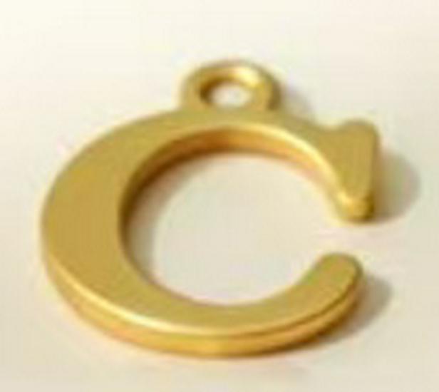 DIY Jewelry Accessories: 26 Alphabet Titanium Steel Pendants for Bracelets, Necklaces, Handmade Charms