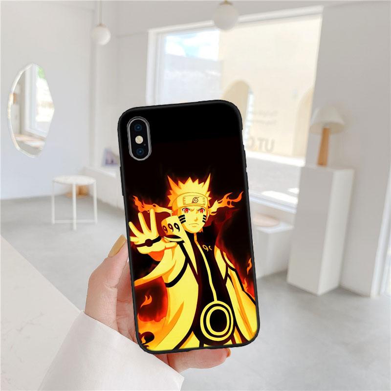 LO9 Anime Naruto Soft Shell Phone Case for Samsung Galaxy S20 S21 S22 Ultra FE + Plus A21S A22 A24 A25 A26 A30 A30S A31