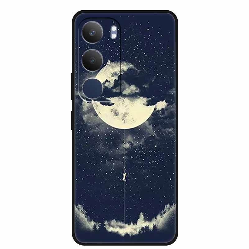 For Vivo Y29 5G Case Cool Game Console Painted Soft Silicone Back Cover for Vivo Y 29 5G TPU Protective Bumper Coque Vivo Y29 5G