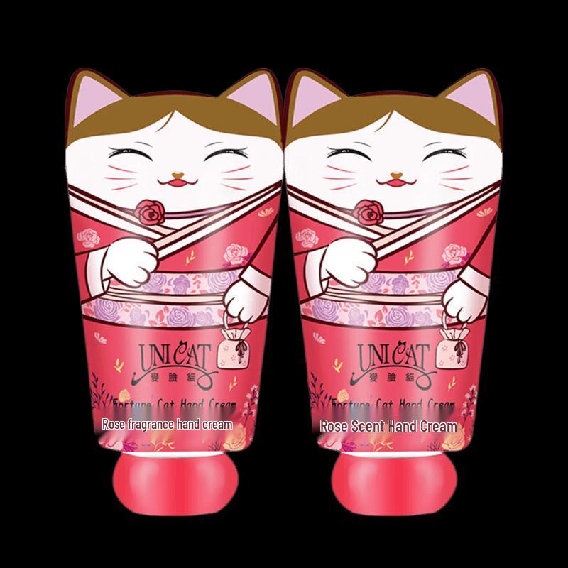 UNI CAT Rose Scent Hand Cream (2-Pack)