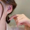 Copper Alloy Zircon Butterfly Earrings - Elegant Niche Design with a Luxury Feel.