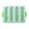 Silicone 4 Grids Bread Baking Mold, Baguette Baking Tray, No Stick Loaf Pan, Bread Toast Mould, Pastry Tools