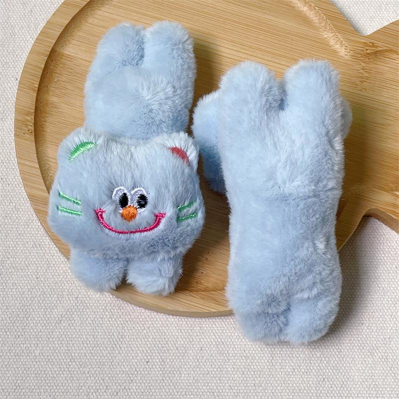 

Очаровательная плюшевая подвеска и брошь в виде котенка - милый аксессуар для куклы-кошки