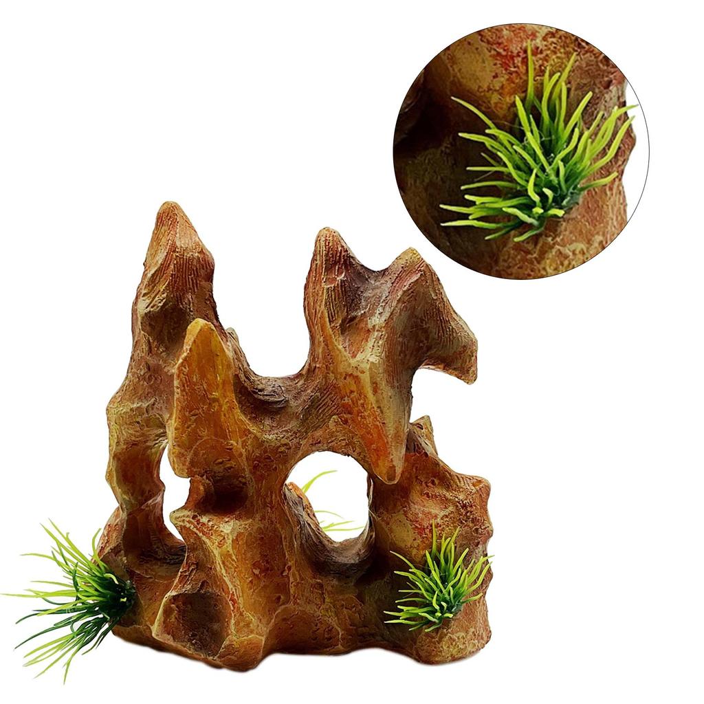 Realistic Cave Rockery Resin Simulation Aquarium Ornaments False Rockwork Fish Tanks Aquarium Plant Aquarium Supplies