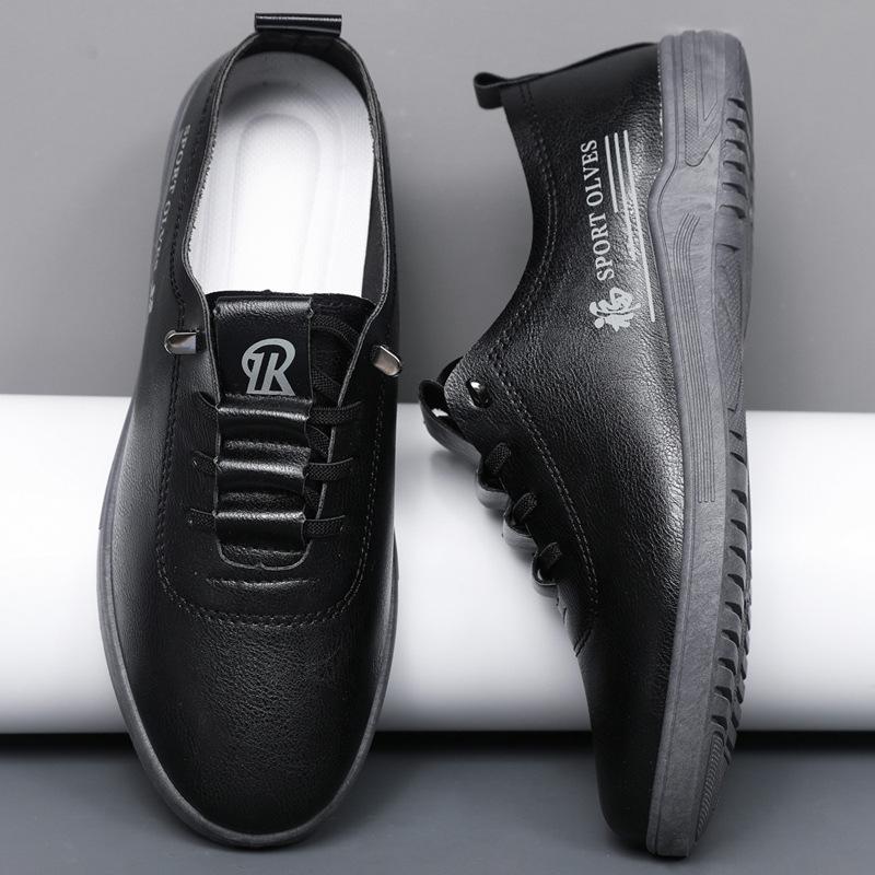 Simple Fashion Versatile Casual Shoes New British Style Non-slip Comfortable Shoes Soft Sole Outdoor Men's Shoes