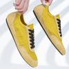 Customized Leather 25 Summer New Home Moral Training Shoes Comfortable Casual Shoes Lace-up Color Matching Forrest Gump Shoes Women's Sports Board Sh