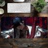 Mouse Pad Anime Punk Girl Computer Laptop Anime Keyboard Mouse Mat Large Mousepad Keyboards Gamers Decoracion Desk Mouse Pads