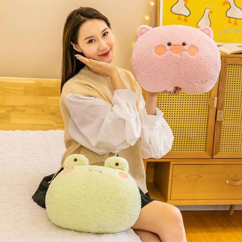 Warm Hand Plush Toy Cute Cartoon Nap Office Girls Children Holiday Doll Gift