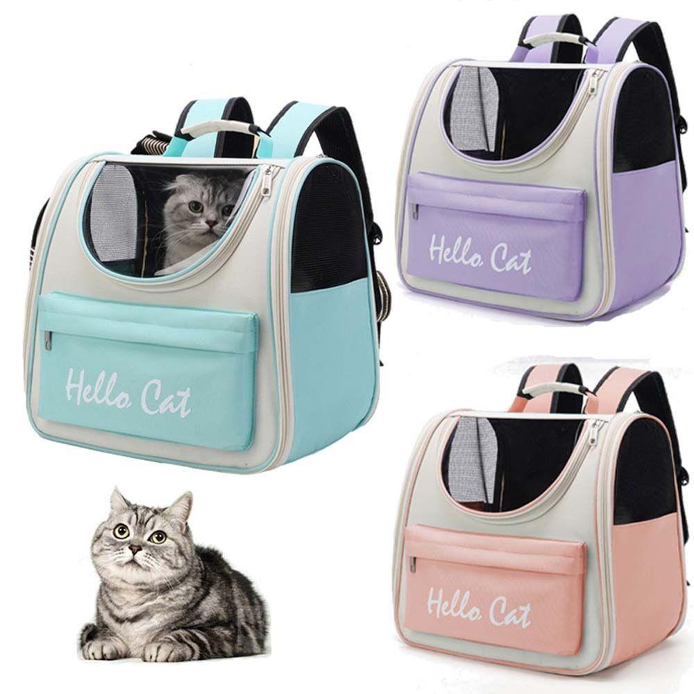 Breathable Travel Puppy Bags Creative Pet Carry Backpack Pet Backpack Carrier  Outdoor Travel