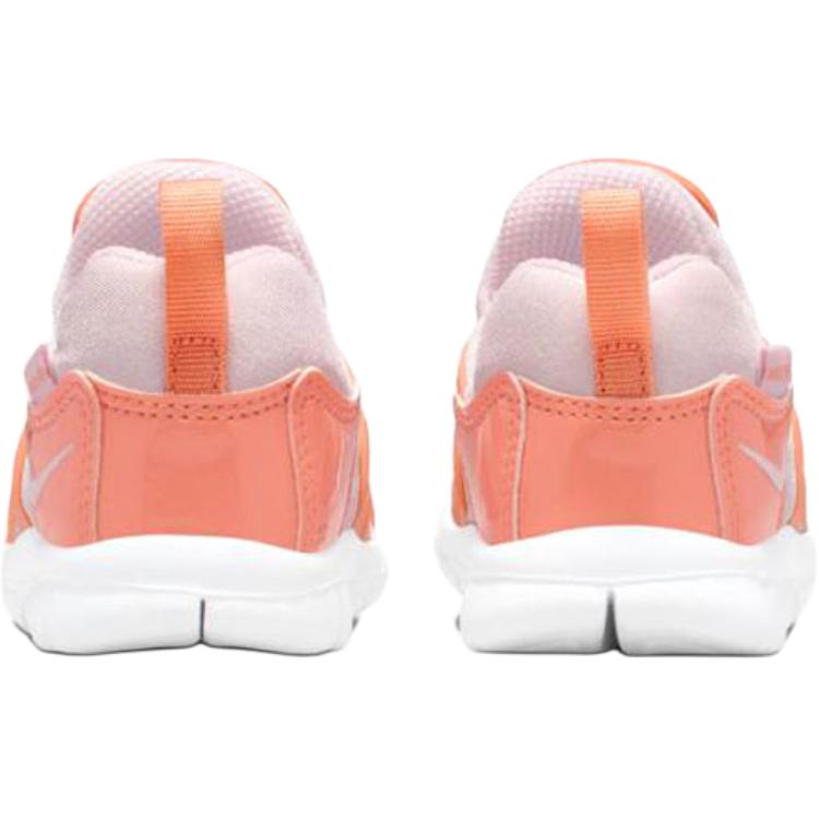 Nike Dynamo Free Comfortable Versatile Durable Low-Top Walking Shoes Baby Shoes Orange Purple 343938-809
